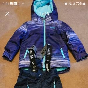 XMTN 2 piece snow suit 4t